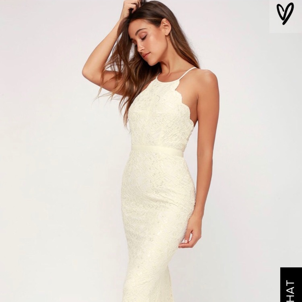 ❤️ NWT Lulu’s ivory dress ❤️ size small